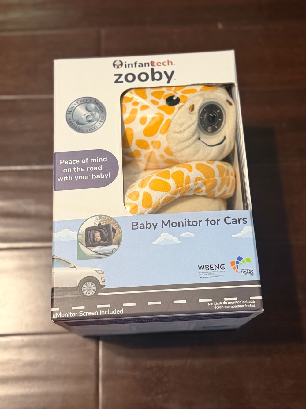 Infantech Zooby Giraffe Baby Monitor for Cars – Complete Set